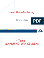 Lean Manufacturing I-8 Nuevo Manufactura Celular