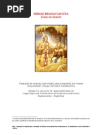 SRIMAD BHAGAVAD GITA  - em Português