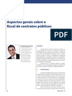 Aspectos gerais sobre o fiscal de contratos públicos