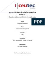 Portafolio Estudiantil - Comunicación Oral y Escrita