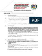 Evaluación Diagnostica 1° Año Comunicación