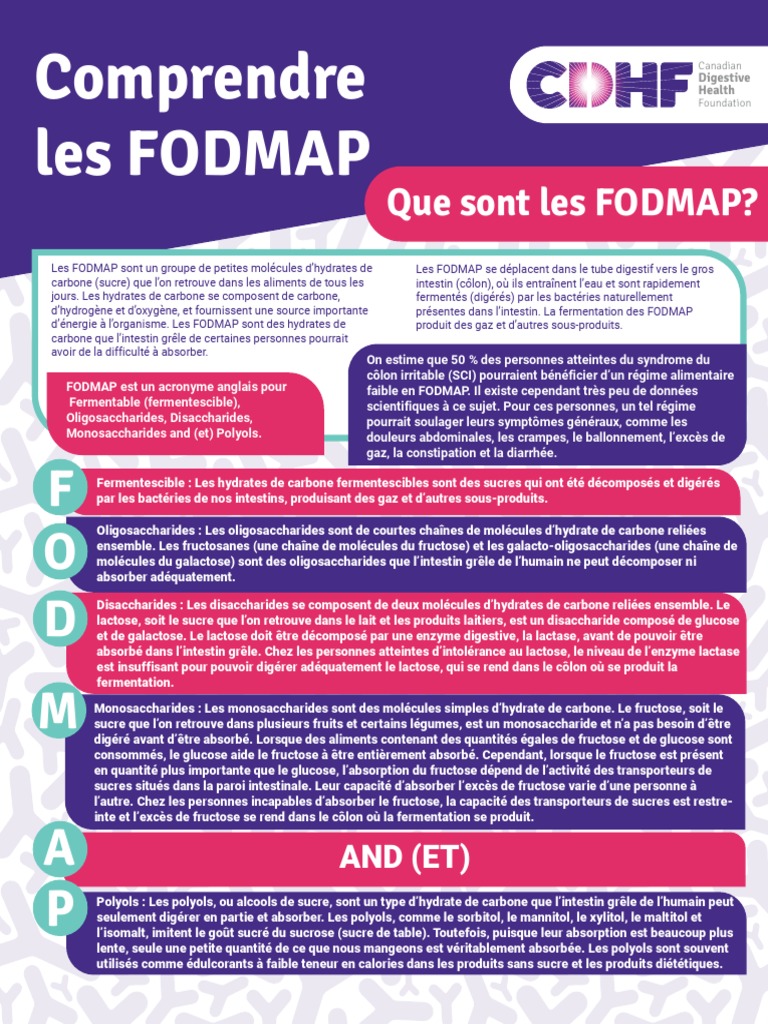 FrenchUnderstandingFodmaps PDF