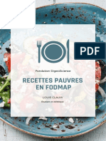 E Book Recettes Pauvres en FODMAPs Louis CLAUW2022