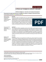 Prescrição de exercícios físicos por inteligência artificial