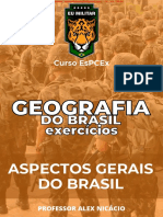 GEOGRAFIA BR - EX. - Aspectos Gerais Do Brasil