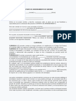 Contrato de Arrendamiento de Vivienda