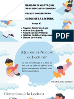 Procesos de La Lectura-Exposición GRUPO 7