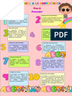 Infografia Preescolar de Lo Humano A Lo Comunitario