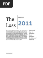 Download Pakistan Socio-economic Loss in War on Terror by mukhtarparas SN65279679 doc pdf