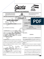 Decreto 121-2021 Paquete de Amnistías Varias y Regularización 19-02-2022