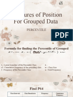 Percentile Grouped-Data