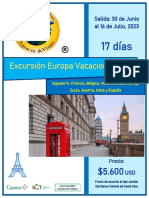 Europa Vacacional #2 - Julio 2023 (Promocion)