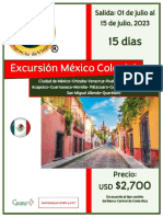 Mexico Colonial-Julio 2023