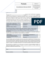 Formato Consentimiento Informado SGSST V1