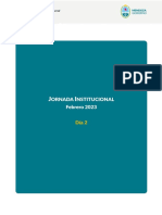 Jornadas Institucionales Segundo Día NIVEL SECUNDARIO - Febrero 2023