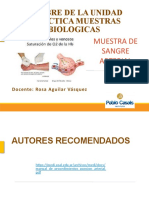 Muestra de Sangre Arterial