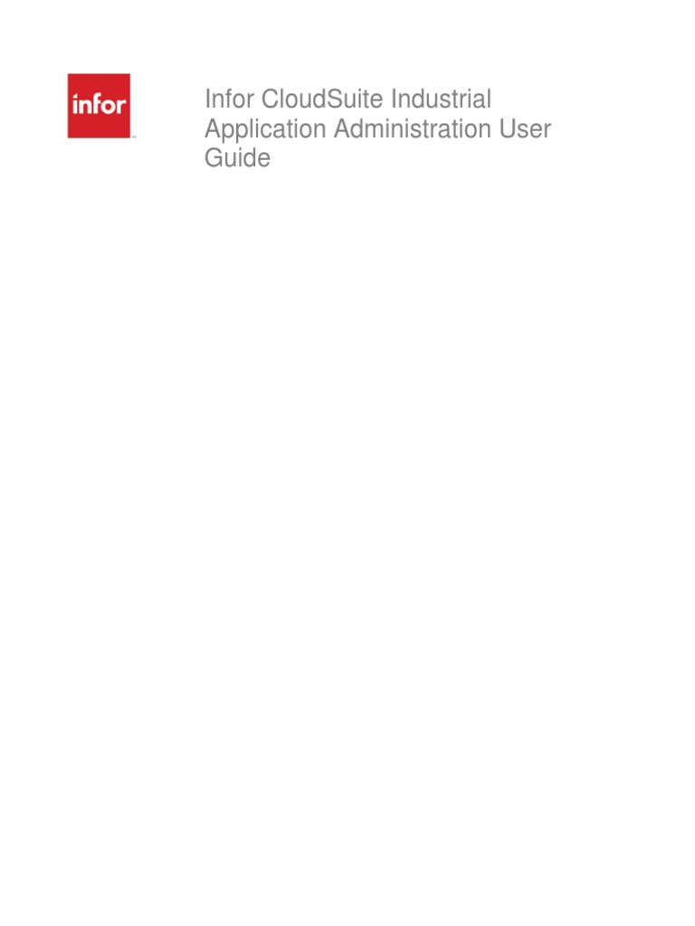 Csi 90030 Application Administration User Guide GDPR 42965 | PDF