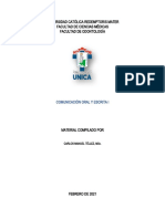 Dossier Comunicacion Oral y Escrita I