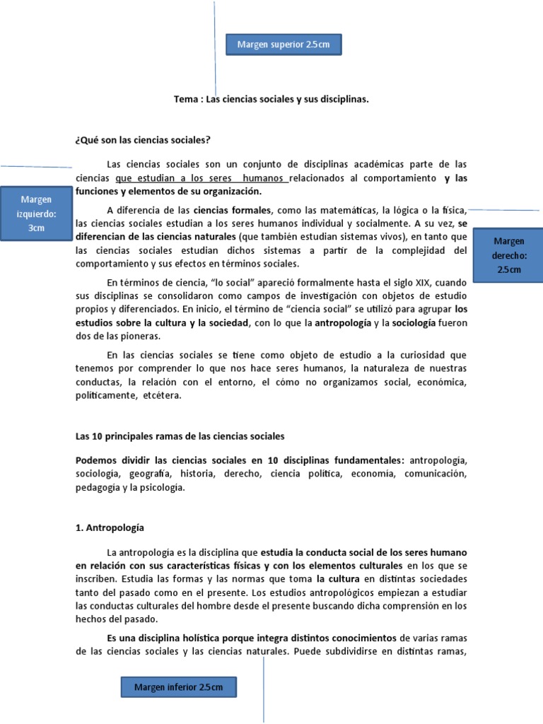 Qué Son Las Ciencias Sociales Pdf