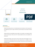 FD512XW G R310 1GE1FEWIFI GPON ONU Datasheet V2.0