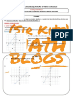 G8 Q1 Linear Equations in Two Variables 3.3