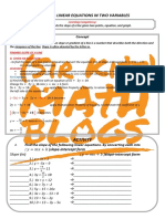 G8 Q1 Linear Equations in Two Variables 3.2