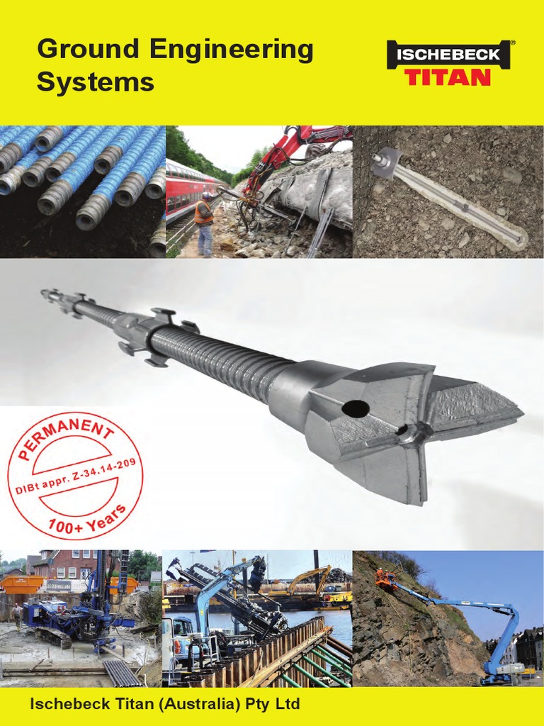 Ischebeck Titan Ground Engineering Guide | PDF | Deep Foundation ...