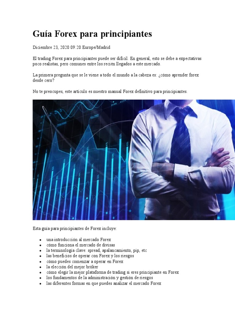 Guía para principiantes en Forex | PDF | Mercado de divisas ...