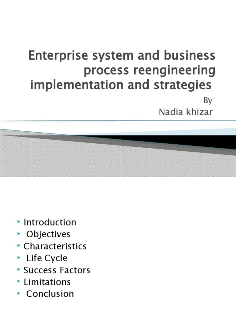 A Textbook On Business Process Reengineering – RAIRF
