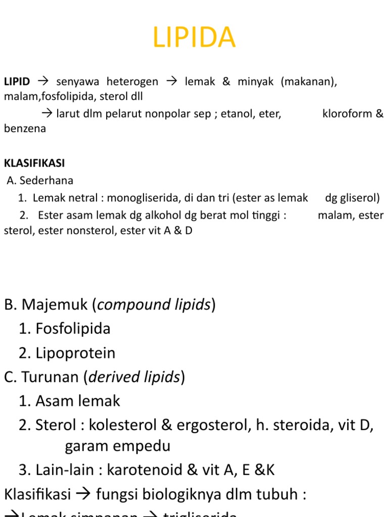 LIPIDA | PDF