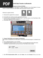 KTS 442 Transfer Via Bluetooth