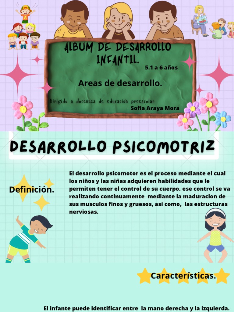 Áreas del Desarrollo Infantil 3-6 Años | PDF | Las emociones ...