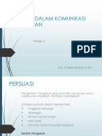 Persuasi Dalam Komunikasi Pemasaran