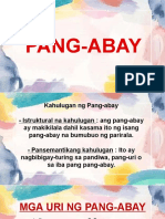 Kayarian Pang-Abay