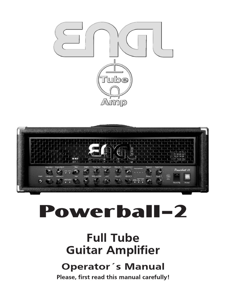 Powerball-2: Full Tube Guitar Amplifier | PDF