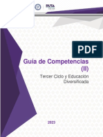 Guia 2 para El Desarrollo de Competencias Tercer Ciclo y Educacion Diversificada