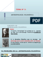 Antropología Filosófica