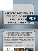 Tema 1 Aspectos Generales Del Código de Las Familias