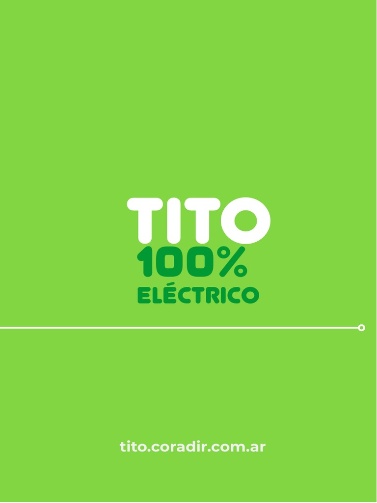 Ficha Técnica del Auto Eléctrico TITO S2 | PDF | Coche eléctrico | Coche