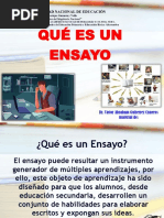 Qué Es Un Ensayo y Cuál Es Su Estructura
