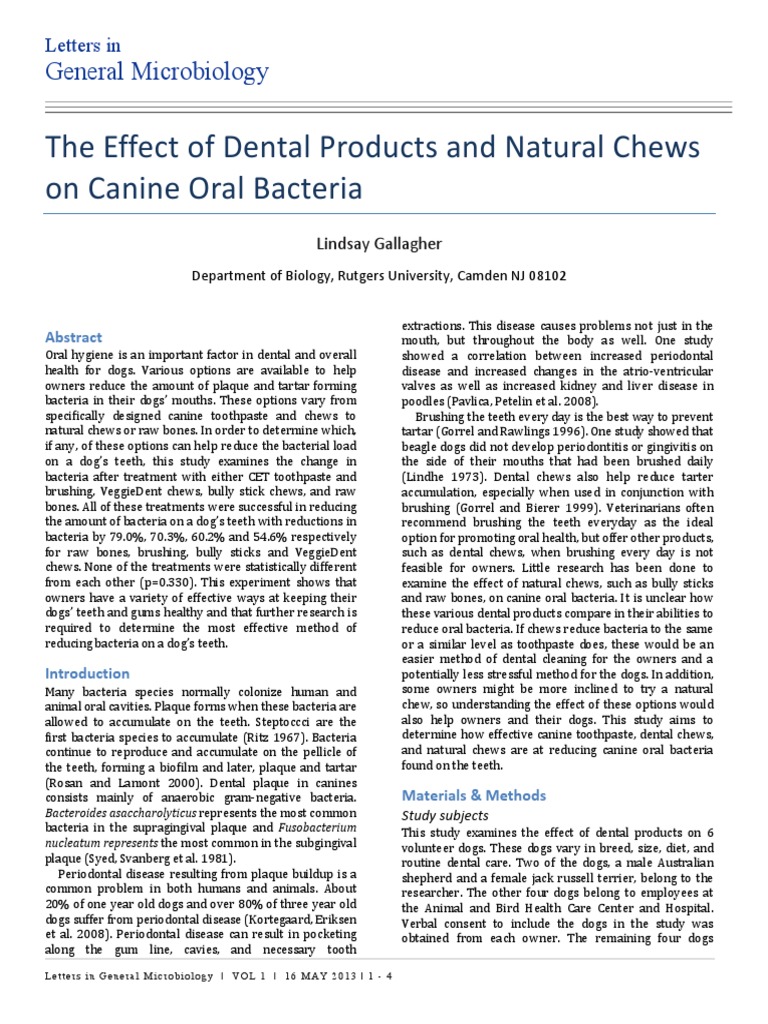 Enzymatic toothpaste study PDF