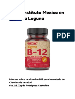 Informe de La Vitamina B12