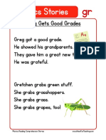 Phonics Stories Comprehension GR