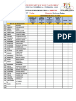 Llista de Cotejo y Ficha de Observacion Actitudinal Grupal