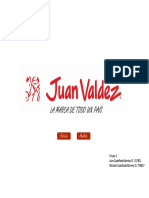 Análisis Juan Valdez (Cargue)