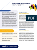 ADHD Factsheet Clinicians