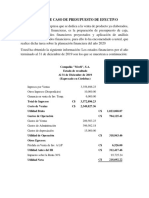 Presupuesto de Efectivo Caso Merli, S.A.