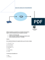 TRABAJO DE LINEAS DE TRANSMISIÓN