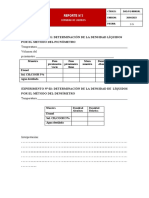 Reporte #03. Densidad de Líquidos