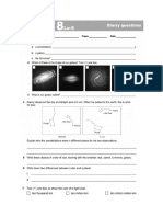 Beyond The Solar System Worksheet